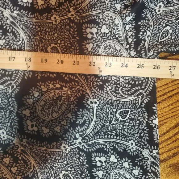 Diane Von Furstenberg The Color Authority Button Up Blouse Long Sleeve 1X/2X - Picture 8 of 10